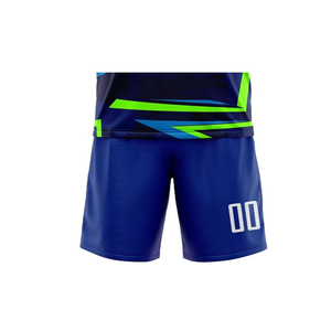 Uniforme de Fútbol Ligero 100% Poliéster Transpirable, Jersey y Pantalones Cortos con Control de Humedad, Nombre del Equipo Personalizado para Deportes - Product Image 4