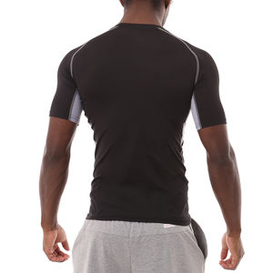 Camisetas Deportivas Ligeras de Corte Ajustado para Hombre, con Logotipo Personalizado, de Secado Rápido, Transpirables, Reversibles, para Correr y Hacer Ejercicio - Product Image 4