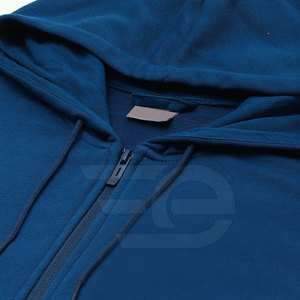 Sudaderas con Capucha Casuales de Invierno para Hombre, Sudaderas con Cierre y Logotipo Personalizado, Sudaderas de Algodón para Gimnasio, Sudaderas con Capucha de Moda Urbana al por Mayor - Product Image 4