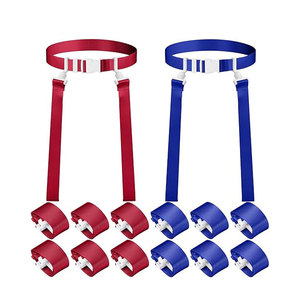 Cinturón con banderas extraíbles para entrenamiento de flag football, cinturón de flag football para principiantes y jugadores avanzados - Product Image 1