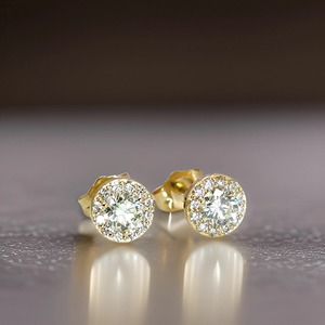 Roy Diamond RE 091 1.24 Carat 18K Gold Plated <b>Emerald</b> Cut Mixed Shape Simulated Diamond <b>Drop</b> Stud <b>Earrings</b> Luxury Modern - Product Image 1