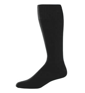 Chaussettes de football personnalisées pour hommes, en coton de haute qualité, antidérapantes, tricotées, noires et bleues, avec logo brodé sur mesure, vente en gros - Product Image 6