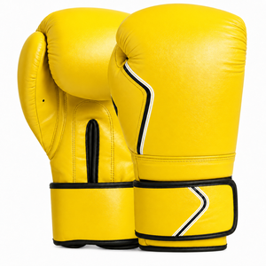 Gants de boxe unisexes FightBro en similicuir sur mesure avec fermeture auto-agrippante - Modèle d'entraînement Winning F095 - Product Image 3