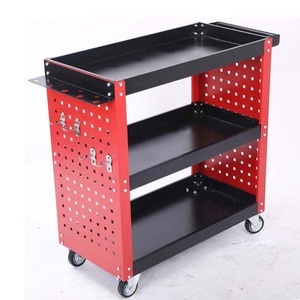 Steel Industrial <b>Tool</b> <b>Cabinet</b> 4 Drawers Lockable Keyed System Rolling Wheels 300kg Load Capacity OEM/ODM/OBM Customizable 3-Year - Product Image 1
