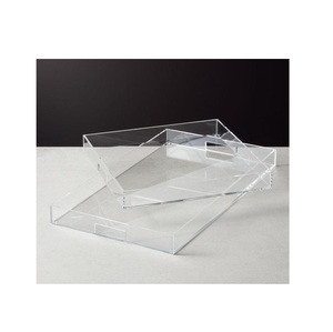 Serving Tray <b>High</b> Quality Handmade Polished Rectangle Shape Food Fruits Serving Tray Wholesale Best Manufacturer - Product Image 4