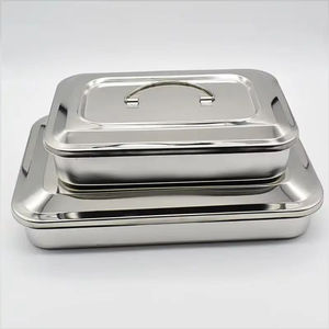 Caja de Esterilización Manual con Tapa Cuadrada y Orificios para Instrumentos Quirúrgicos y Dentales, Uso Hospitalario, Tamaño Personalizado por Blush Surgical - Product Image 6