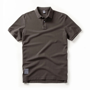 Fabricant de polos pour hommes, logo personnalisé, polo en coton piqué pour uniforme d'entreprise et vêtements promotionnels - Product Image 4