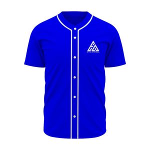 เสื้อเบสบอลผู้ชายแบบสั่งทำ ระบายอากาศได้ดี ผลิตจากโพลีเอสเตอร์ 100% รับผลิตแบบ OEM พร้อมสกรีนชื่อและหมายเลขด้วยความร้อน จำหน่ายจำนวนมาก - Product Image 5