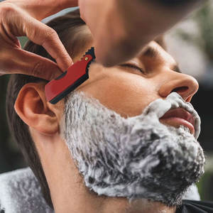 Rasoir de Barbier Classique à Lame Droite Professionnel, 10 Lames Premium, Qualité Salon, Rasoir Shavette pour Hommes, Soins Masculins - Product Image 6