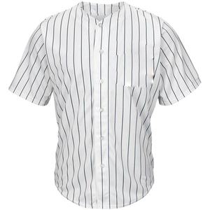 Camiseta de béisbol personalizada de alta calidad, logotipo personalizado, sublimado, nombre del equipo, número, línea de rayas, estampado, ropa deportiva de talla grande para hombre - Product Image 2