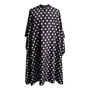 Tablier de coiffure en polyester avec logo personnalisé, cape de barbier imperméable, capes de salon de coiffure personnalisées, cape de barbier sur mesure - Product Image 1