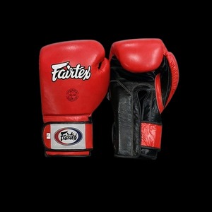 Fairtex Boxing <b>Gloves</b> Green Leather Secure Wrist Closure for Adults Training Sparring Equipment Muay Thai Boxing <b>Gloves</b> - Product Image 5