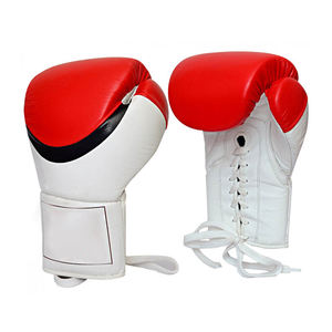 Gants d'entraînement de boxe de haute qualité en PU personnalisés, robustes, avec sangle de poignet réglable et fermeture auto-agrippante pour l'entraînement de boxe - Product Image 1