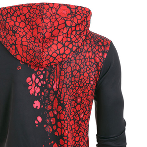 Sweat-shirt à capuche personnalisé imprimé en 3D par sublimation, doux et confortable, pour l'hiver et un style décontracté - Product Image 4
