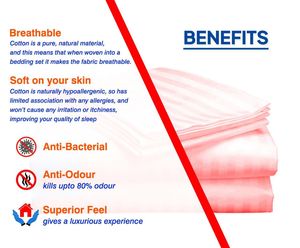 Sábana Algodón Satén Rayas Estampado 400 Tc - Product Image 4