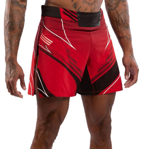 Shorts de MMA de alta elasticidad para hombre, hechos a medida, con diseño sublimado, shorts de grappling. - Product Image 1