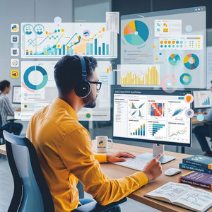 Software de plataforma de análisis de datos para informes de rendimiento empresarial y toma de decisiones estratégicas, soluciones de informes empresariales - Product Image 1