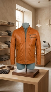 Chaqueta de Moda para Hombre con Cierre de Cremallera, Ropa Casual - Product Image 5