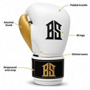 Guantes de Entrenamiento de Pelo de Caballo de Alta Calidad para Artes Marciales y Boxeo, Fabricantes y Proveedores Personalizados - Product Image 3