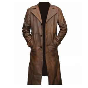 Manteau long de qualité supérieure pour homme, à double boutonnage, coupe-vent, imperméable, classique, pour l'hiver, pour le bureau, les occasions décontractées et le quotidien - Product Image 3
