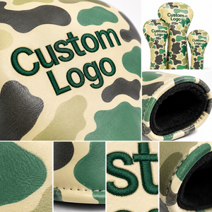 Fundas Personalizadas para Palos de Golf, Impermeables, Elásticas, con Cierre de Correa de Poliéster, Opciones de Color Personalizadas - Product Image 3