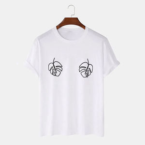 เสื้อยืดลำลองผู้ชายผ้าฝ้ายคอมบ์คอตตอน 100% พิมพ์ลาย DTG ความหนาแน่นสูง สไตล์วินเทจ โอเวอร์ไซส์ สตรีทแวร์ - Product Image 3