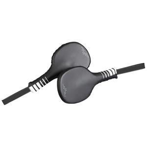 Almohadillas de entrenamiento personalizadas para MMA, fitness, taekwondo, boxeo, doble palmeta para pies, de PU duradero, AMIZING INDUSTRIES - Product Image 1