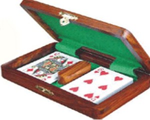 กล่องใส่การ์ดไม้ขัดเงาเป็นมิตรกับสิ่งแวดล้อมสำหรับตกแต่งบ้าน - Product Image 3