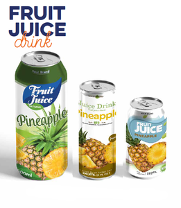 น้ำผลไม้สับปะรด330มล. อลูมิเนียมบางเฉียบผลไม้เขตร้อนเวียดนามผลิตเครื่องดื่มฉลากส่วนตัว - Product Image 4