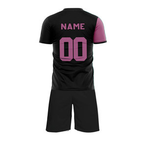 Wholesale Adults Football Uniform Shirts Custom Print Men'S <b>Short</b> Sleeve Soccer Shirts Breathable Soccer Jersey Sets For Men's - Product Image 5