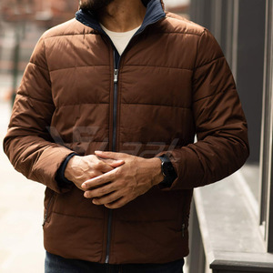 Chaqueta de burbujas informal de color sólido para hombre 2026, nueva moda urbana, chaqueta de invierno cortavientos para hombre - Product Image 3