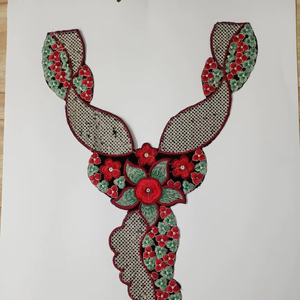 Custom Woven Embroidered <b>Sew</b>-<b>On</b> Neck <b>Patches</b> for Fashion Brands Personalized Embroidered Labels for Garment Home Textiles - Product Image 1