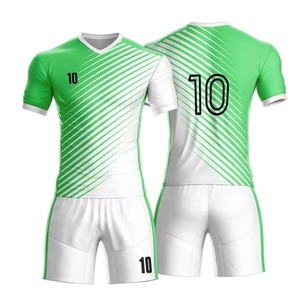 ชุดฟุตบอลสีแดง ดำ เหลือง กรมท่า ขาว เขียว แบบสั่งทำพิเศษ เสื้อและกางเกงขาสั้น ชุดทีม ผ้าโพลีเอสเตอร์ 100% ระบายอากาศได้ดี - Product Image 5