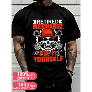 T-shirt unisexe drôle et confortable avec coutures doubles, cadeau pour père, vêtements pour hommes, fabriqué aux États-Unis - Product Image 1