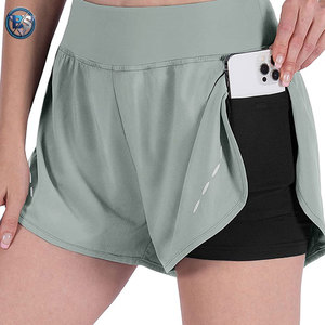 Shorts Deportivos para Mujer, Transpirables, Ligeros, para Yoga, Ejercicio, Correr, Cómodos - Product Image 2