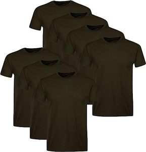 Camiseta de Cuello Redondo de Alta Calidad, 180 g/m², 100 % Algodón, con Logotipo Personalizado, Tejida, Lisa, Extra Grande, para Hombre, Personalizable con Logotipo - Product Image 1