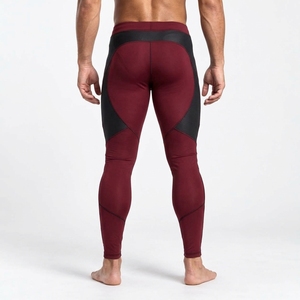 Custom <b>Men</b> <b>Legging</b> Sportswear <b>Compression</b> Tights Breathable Stretch Material Moisture Wicking Quick Dry Lightweight Comfortable - Product Image 2