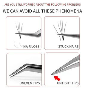 Tweezers Stainless Steel Custom Lash Eyelash Eyelash <b>Extension</b> Eyebrow Tools Wholesale Eyebrow Tweezers - Product Image 4