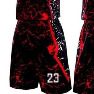 Uniforme de Baloncesto Transpirable de Alta Calidad, Personalizable, 100% Poliéster, Venta al Por Mayor con Nuevo Diseño - Product Image 5