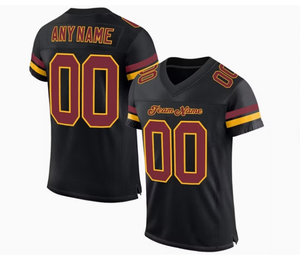 Maillot de football américain personnalisé avec logo d'équipe, fourni par l'usine de vêtements de sport - Product Image 3