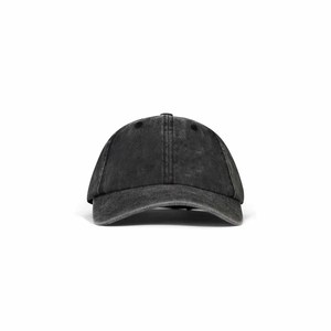Gorra de Papá de 6 Paneles de Mezclilla Lavada con Bordado de Logotipo Personalizado de Alta Calidad, Estilo Vintage, Estilo Urbano - Product Image 4
