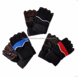 B2B Wholesale Gym Hand Grips Anti <b>Slip</b> <b>Half</b> Finger Weightlifting Gloves Custom Logo Manufacturer - Product Image 4