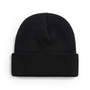 Beanie <b>Men</b> Slouchy Knit Warm Stocking <b>Winter</b> Knit <b>Caps</b> Soft Ski Hat Unisex 100% Cotton 3D Embroidery Travel - Product Image 3