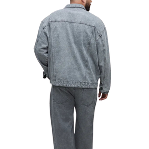 Chaqueta Vaquera para Hombre Talla Grande, Tela al por Mayor, Personalizable, Muestra Gratuita, Mejor Calidad - Product Image 2