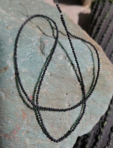 2 MM Grey Moissanite Faceted Round Beads Hand Made Faceted Cut making For Jewelry - Product Image 1