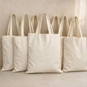 Listo Stock bolsa de tela personalizada de alta calidad de compras de moda de lona de algodón de pana bolso de mano de las mujeres con cremallera y Asa - Product Image 4