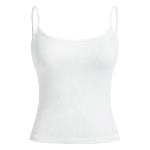 Trendy Summer Crop Tank <b>Top</b> for Women Spandex Ribbed Tank for Casual for Summer, Gym - Product Image 4