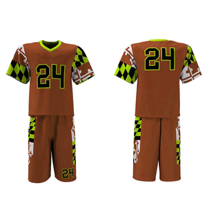 Tenues de lacrosse légères, meilleur matériau en stock, ensemble maillot et short sublimés, tissu doux - Product Image 4