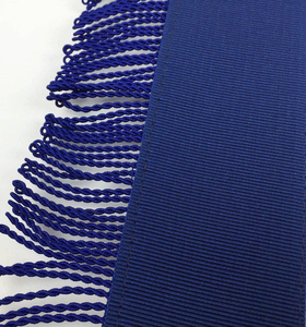 Master Mason Blue Lodge <b>Apron</b> - <b>White</b> & Navy Blue with Blue Fringe regalia suppliers with exceptional craftsmanship. - Product Image 5