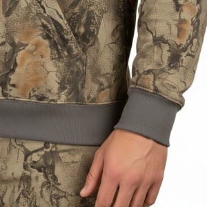 Meilleur fabricant de vêtements, sweat à capuche camouflage de chasse, design personnalisé, sweat à capuche camouflage à manches longues pour hommes - Product Image 6